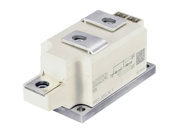 Semikron SKKT250/16E Tyristor (SCR) - modul SEMIPACK® 3 1600 V 250 A