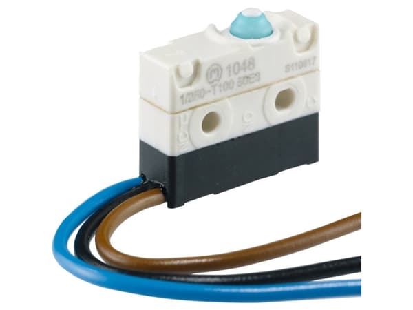 Marquardt pikakosketin 1048.1132 250 V/AC 3 A 1 x Pois/(Päälle) IP67 painike/näppäinpää 1 kpl