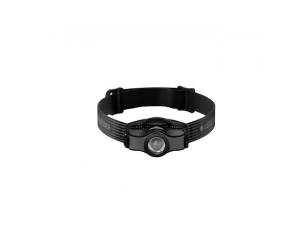 Led Lenser MH3, Hovedbånd lommelygte, Sort, Grå, Polykarbonaatti (PC), Polymethylmethacrylat (PMMA), 2 m, IP54, -20 - 40 °C
