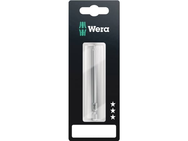 Wera 855/4 Z SB, 1 stykker, Pozidriv, PZ 3, DIN ISO 1173-F 6,3, 15,2 cm, 25,4 / 4 mm (1 / 4")