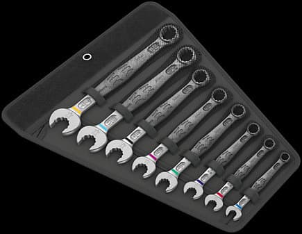 Wera 05020241001, 1/2,3/4,3/8,5/16,5/8,7/16,9/16,11/16", 8 stykker