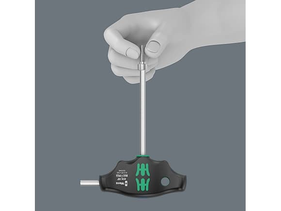 Wera 05023354001, Hex-nøkkel med T-grep, Metrisk, 1 stykker, 10 mm, 10 cm, 2 cm