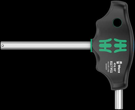 Wera 05023355001, T-kahvainen kuusiokoloavain, Metrinen, 1 kpl, 10 mm, 20 cm, 2 cm