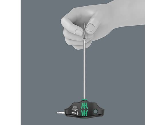 Wera 467 TORX, L-torx-nøkkel, T25, Sort, 5 mm, 1 stykker