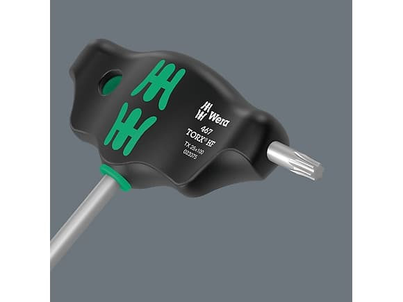 Wera 467 TORX, L-torx-nøkkel, T25, Sort, 5 mm, 1 stykker