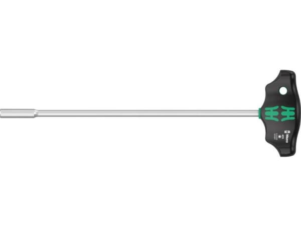 Wera 495, Hylsnyckel, 1 styck, Svart, Silver, 7,7 cm, 23 cm, T-handtag