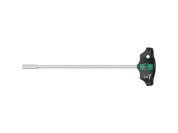 Wera 495, Hylsnyckel, 1 styck, Svart, Silver, 7,7 cm, 23 cm, T-handtag