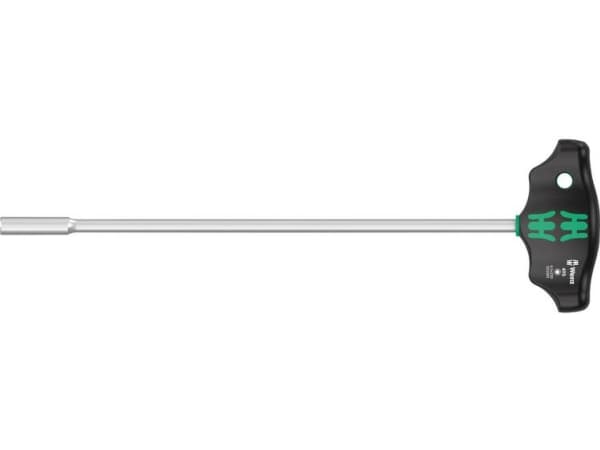 Wera 495, Hylsnyckel, 1 styck, Svart, Silver, 7,7 cm, 23 cm, T-handtag