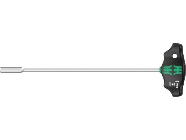 Wera 495, Hylsnyckel, 1 styck, Svart, Silver, 7,7 cm, 23 cm, T-handtag