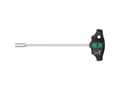 Miniatyrbild 3 av 5: Wera 495, Hylsnyckel, 1 styck, Svart, Silver, 9,9 cm, 23 cm, T-handtag