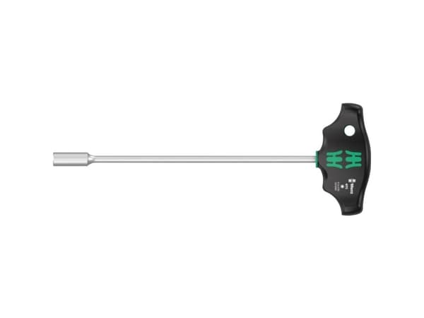 Wera 495, Hylsnyckel, 1 styck, Svart, Silver, 9,9 cm, 23 cm, T-handtag