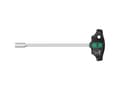 Miniatyrbild 3 av 5: Wera 495, Hylsnyckel, 1 styck, Svart, Silver, 9,9 cm, 23 cm, T-handtag