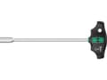 Miniatyrbild 2 av 5: Wera 495, Hylsnyckel, 1 styck, Svart, Silver, 9,9 cm, 23 cm, T-handtag