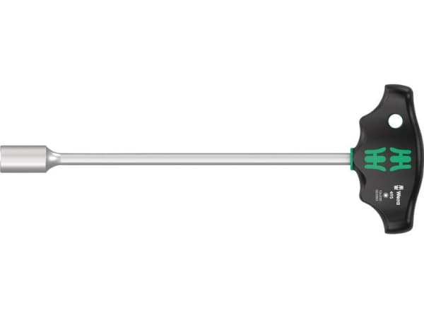 Wera 495, Pipenøkkel, 1 stykker, Sort, Sølv, 9,9 cm, 23 cm, T-grep