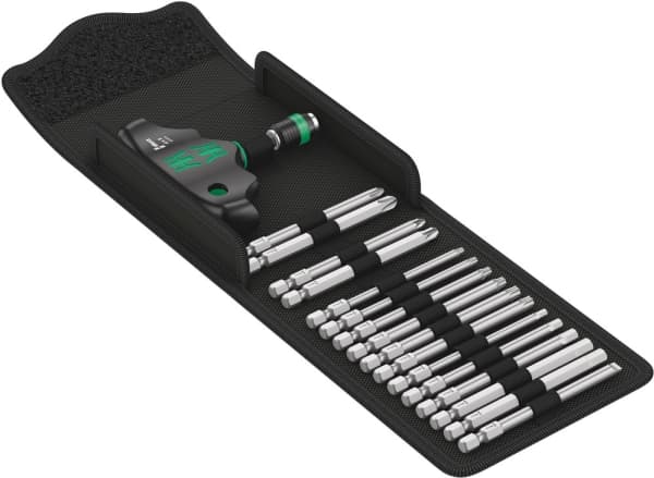Wera Kraftform Kompakt 400, Sort, Grønn