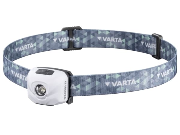 Varta ULTRALIGHT H30R, Taskulamppu otsanauhalla, Valkoinen, IPX4, Lataus, LED, 3 W