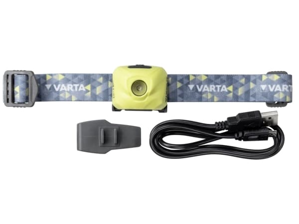 Varta Outdoor Sports Ultralight H30R - Lommelygte til hovedet - LED - 3 W - limegrøn - limegrøn