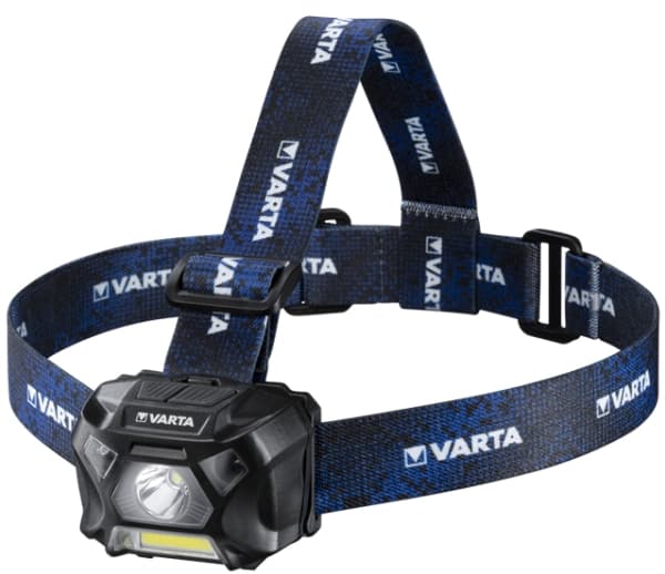 Varta Work Flex H20 - Taskulamppu päähän - LED - 8-tila - 3 W