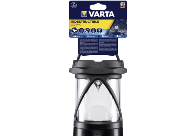 Varta Indestructible L30 Pro - Campinglys - LED - 4-modus