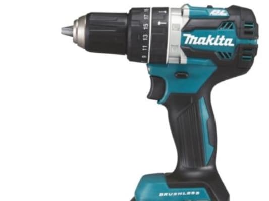 MAKITA Akku slagboremaskine 18V DHP484RT3J. Leveres i kuffert med 3 stk. 5,0Ah batterier og lader.