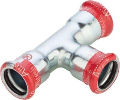 76mm FZ tee pres St . - Til varme- og kølesystemer