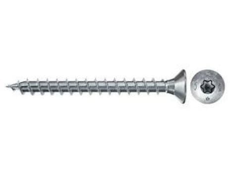 Fischer 670012, Skru, Metall, Tre, Generell nytte, Delgjenge, Flathode