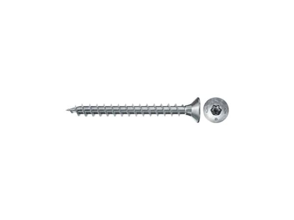 Fischer 670012, Skru, Metall, Tre, Generell nytte, Delgjenge, Flathode