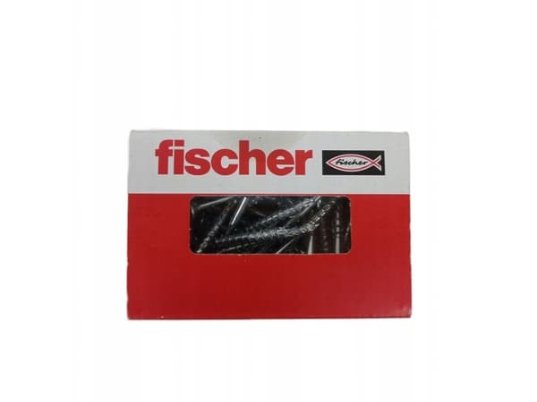 Fischer 670020, Ruuvi, Metalli, Puu, Yleishyödylliset laitokset, Osittainen kierre, Uppokanta