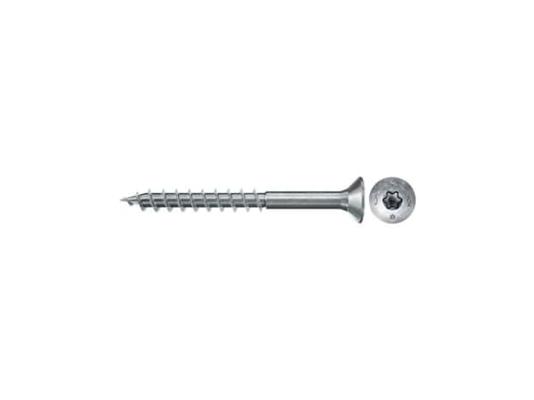 Fischer 670020, Ruuvi, Metalli, Puu, Yleishyödylliset laitokset, Osittainen kierre, Uppokanta