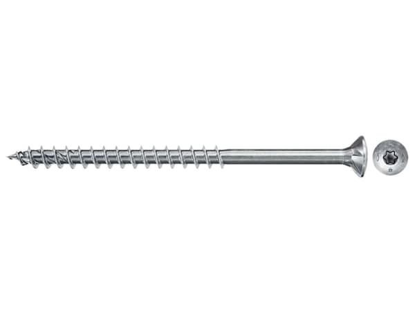Fischer Power-Fast II 670173 Spånskivskruvar 4 mm 50 mm T-profil Stål Galvaniserad 200 st
