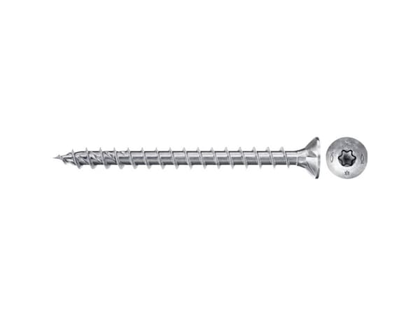 Fischer 670363 Lastulevyruuvi 5 mm 70 mm TX Teräs Galvanoitu 200 kpl