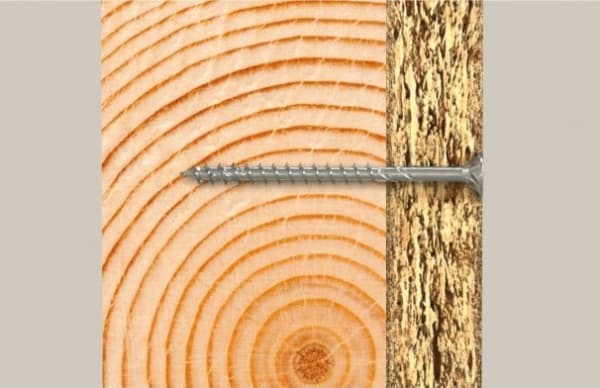 Fischer Power-Fast II 670366 Spånskivskruvar 5 mm 110 mm T-profil Stål Galvaniserad 100 st