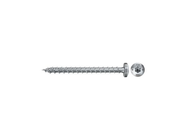 Fischer 670438, Ruuvi, Metalli, Puu, Yleishyödylliset laitokset, Täyskierteinen, Torx