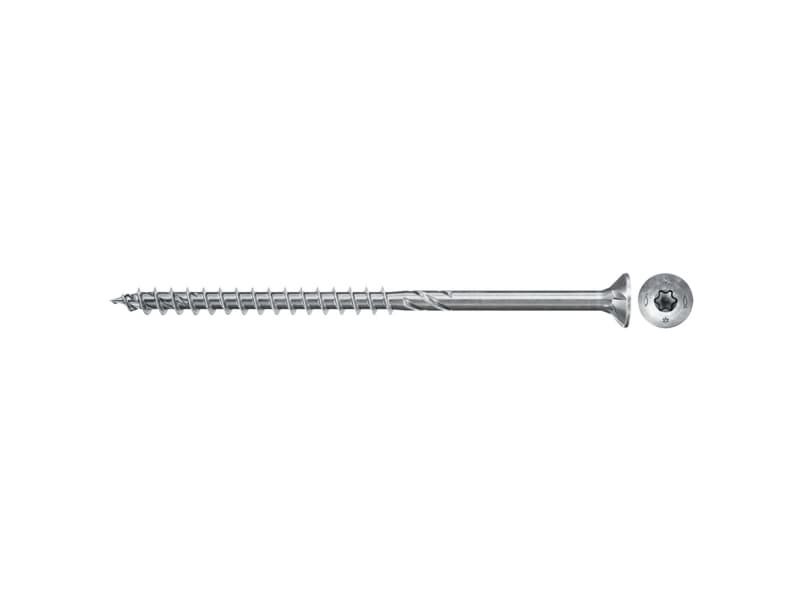 Fischer Power-Fast II 670474 Spånskivskruvar 6 mm 300 mm T-profil Stål Galvaniserad 25 st