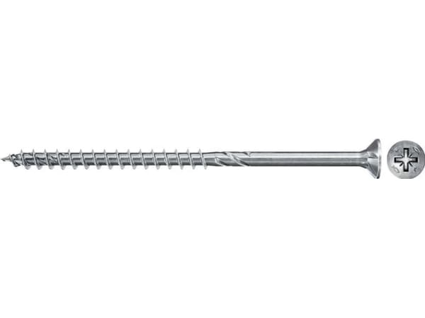 Fischer 670504, Ruuvi, Metalli, Puu, Yleishyödylliset laitokset, Osittainen kierre, Uppokanta