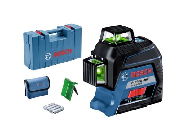 Linjelaser GLL 3-80 G 3 x 360° grøn