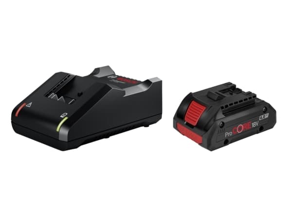 Bosch 1 600 A01 U7U batteri och laddare för motordrivet verktyg Set med batteri och laddare