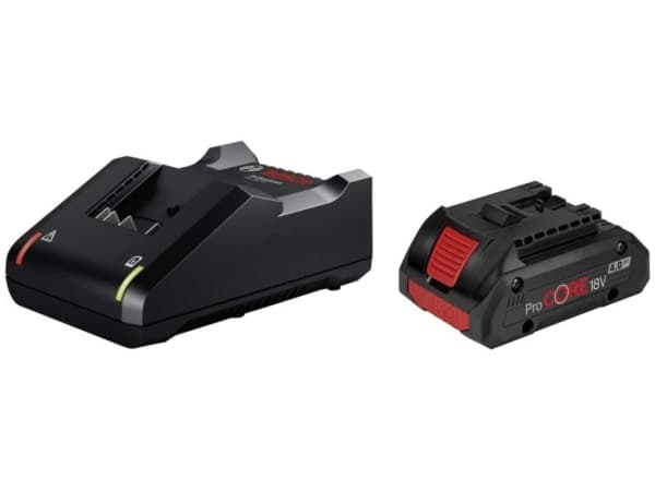 Bosch 1 600 A01 U7U batteri och laddare för motordrivet verktyg Set med batteri och laddare