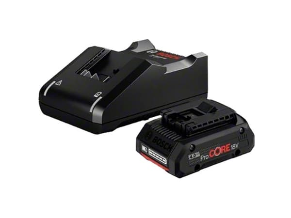 Bosch 1 600 A01 U7U batteri och laddare för motordrivet verktyg Set med batteri och laddare