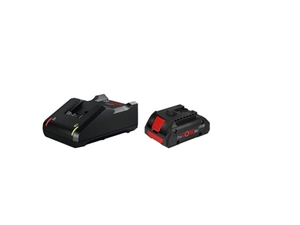 Bosch 1 600 A01 U7U batteri och laddare för motordrivet verktyg Set med batteri och laddare