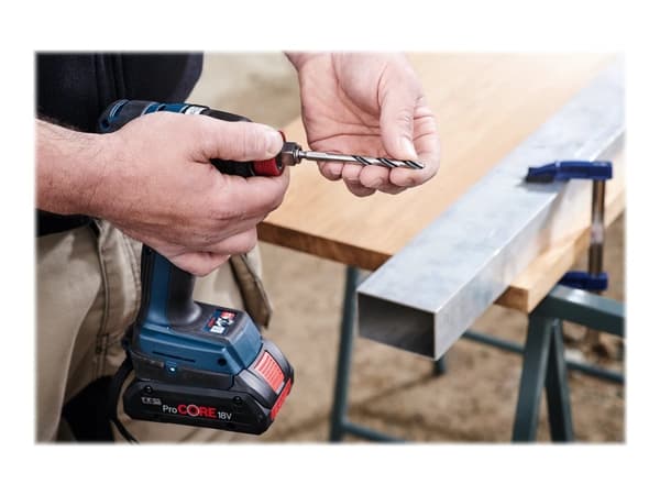 Bosch HSS PointTeQ - Bor - for metall - bor - 5 mm - heksagonal - lengde: 91 mm