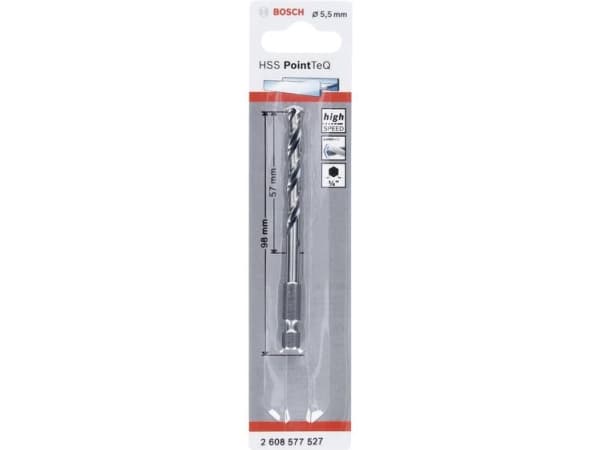 Bosch Accessories 2608577527 PointTeQ 1 stk. Spiralbor