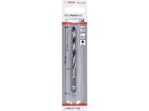 Bosch Accessories 2608577532 PointTeQ 1 stk. Spiralbor