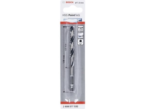 Bosch Accessories 2608577532 PointTeQ 1 stk. Spiralbor
