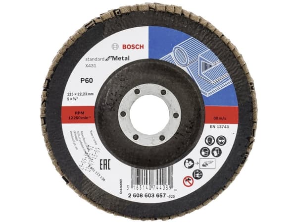Bosch Bosch fan grinding disc SfM,125mm,K60 (grit 60)