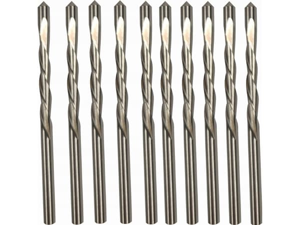Bosch FRÆSEBOR GIPS 3,17MM HSS 10 STK
