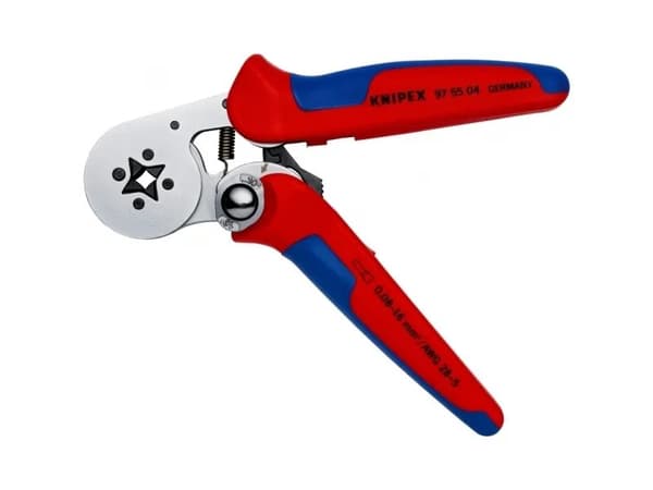 Knipex 97 55 04, Diagonal tang, Kromvanadiumstål, Rød, 180 mm, 459 g