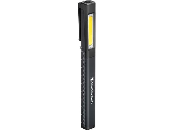 Led Lenser iW2R laser, Penn-lommelykt, Sort, Metall, COB LED, 150 lm, Lithium-Ion (Li-Ion)
