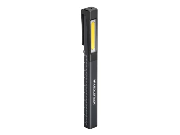 Led Lenser iW2R laser, Penn-lommelykt, Sort, Metall, COB LED, 150 lm, Lithium-Ion (Li-Ion) Sort