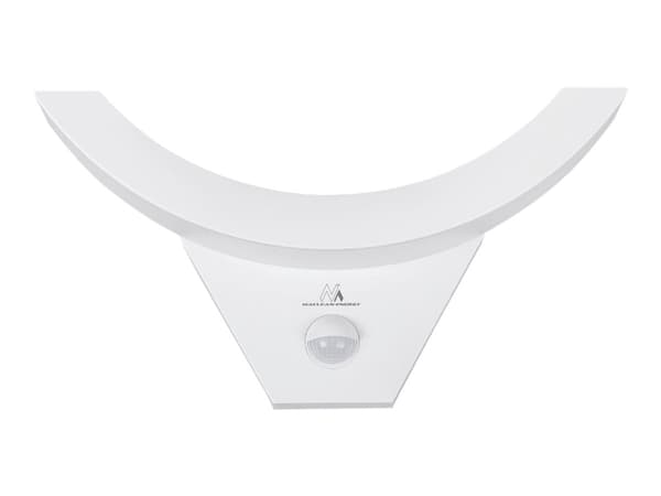 Maclean MCE290 - Seinävalaisin - LED - 10 W (vastaa 100 W:ta) - neutraali valkoinen valo - 4000 K - valkoinen - valkoinen